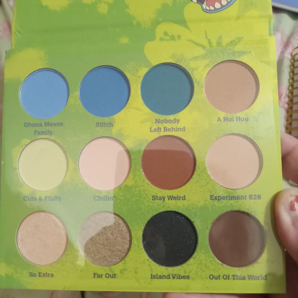 NWOT Disney Stitch Eyeshdow Palette